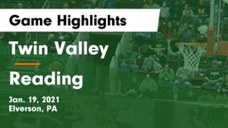 Twin Valley  vs Reading  Game Highlights - Jan. 19, 2021