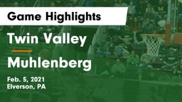 Twin Valley  vs Muhlenberg  Game Highlights - Feb. 5, 2021