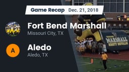 Recap: Fort Bend Marshall  vs. Aledo  2018