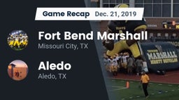 Recap: Fort Bend Marshall  vs. Aledo  2019