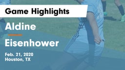 Aldine  vs Eisenhower  Game Highlights - Feb. 21, 2020