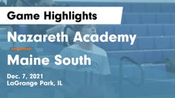 Nazareth Academy  vs Maine South  Game Highlights - Dec. 7, 2021
