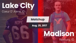 Matchup: Lake City  vs. Madison  2017