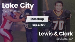 Matchup: Lake City  vs. Lewis & Clark  2017