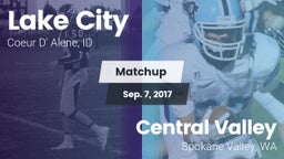 Matchup: Lake City  vs. Central Valley  2017
