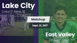 Matchup: Lake City  vs. East Valley  2017