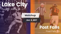 Matchup: Lake City  vs. Post Falls  2017