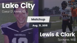 Matchup: Lake City  vs. Lewis & Clark  2018