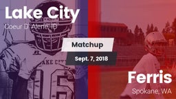 Matchup: Lake City  vs. Ferris  2018