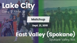 Matchup: Lake City  vs. East Valley  (Spokane) 2018