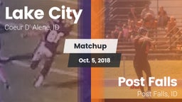 Matchup: Lake City  vs. Post Falls  2018