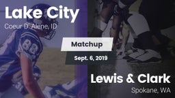 Matchup: Lake City  vs. Lewis & Clark  2019