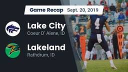 Recap: Lake City  vs. Lakeland  2019