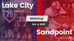 Matchup: Lake City  vs. Sandpoint  2019