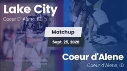 Matchup: Lake City  vs. Coeur d'Alene  2020