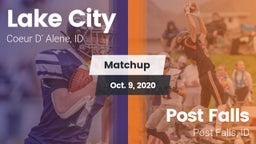 Matchup: Lake City  vs. Post Falls  2020
