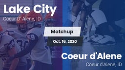 Matchup: Lake City  vs. Coeur d'Alene  2020
