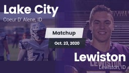 Matchup: Lake City  vs. Lewiston  2020