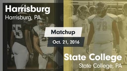 Matchup: Harrisburg High vs. State College  2016