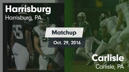 Matchup: Harrisburg High vs. Carlisle  2016