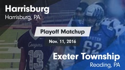 Matchup: Harrisburg High vs. Exeter Township  2016