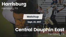 Matchup: Harrisburg High vs. Central Dauphin East  2017