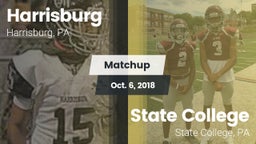 Matchup: Harrisburg High vs. State College  2018