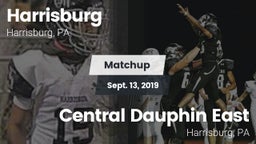Matchup: Harrisburg High vs. Central Dauphin East  2019