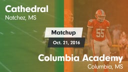 Matchup: Cathedral High vs. Columbia Academy  2016