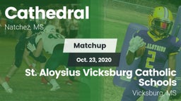Matchup: Cathedral High vs. St. Aloysius Vicksburg Catholic Schools 2020