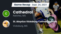 Recap: Cathedral  vs. St. Aloysius Vicksburg Catholic Schools 2021