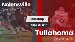 Matchup: Nolensville High Sch vs. Tullahoma  2017