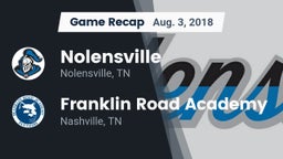 Recap: Nolensville  vs. Franklin Road Academy 2018