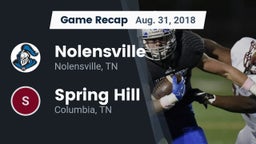 Recap: Nolensville  vs. Spring Hill  2018