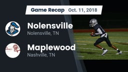Recap: Nolensville  vs. Maplewood  2018