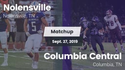 Matchup: Nolensville High Sch vs. Columbia Central  2019