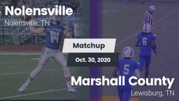 Matchup: Nolensville High Sch vs. Marshall County  2020