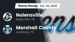 Recap: Nolensville  vs. Marshall County  2020