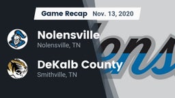 Recap: Nolensville  vs. DeKalb County  2020
