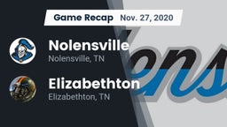 Recap: Nolensville  vs. Elizabethton  2020