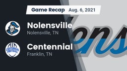 Recap: Nolensville  vs. Centennial  2021