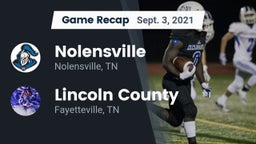 Recap: Nolensville  vs. Lincoln County  2021