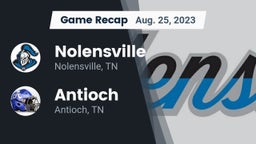 Recap: Nolensville  vs. Antioch  2023