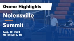 Nolensville  vs Summit  Game Highlights - Aug. 18, 2021