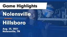 Nolensville  vs Hillsboro  Game Highlights - Aug. 25, 2021