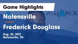 Nolensville  vs Frederick Douglass Game Highlights - Aug. 20, 2022