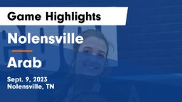 Nolensville  vs Arab  Game Highlights - Sept. 9, 2023