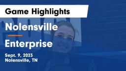 Nolensville  vs Enterprise  Game Highlights - Sept. 9, 2023
