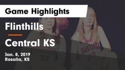 Flinthills  vs Central  KS Game Highlights - Jan. 8, 2019