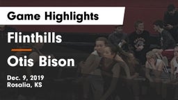 Flinthills  vs Otis Bison Game Highlights - Dec. 9, 2019